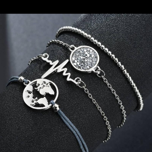 2/$25🌸 4 Pc/Set boho bracelets - Picture 2 of 10